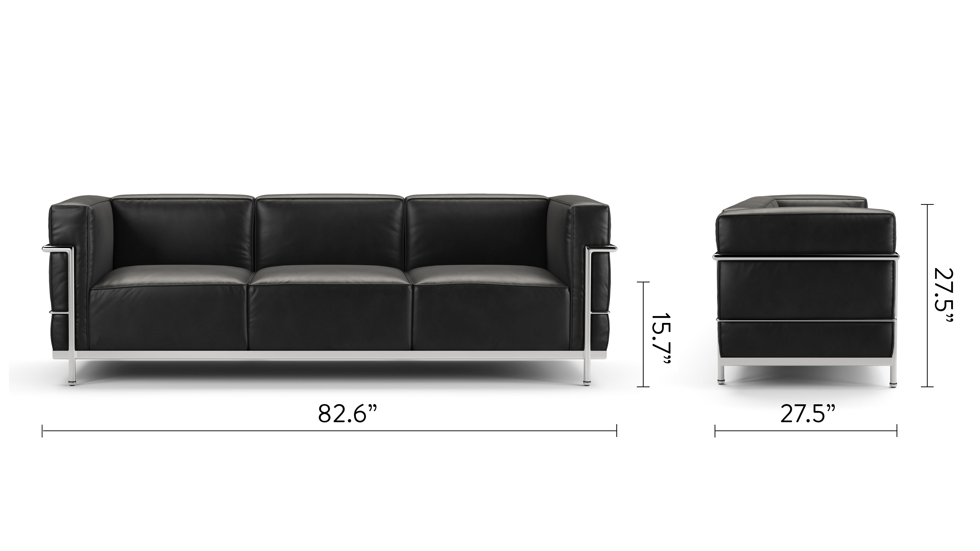 Corbusier Grand Modele Three Seater Sofa | FINAL SALE
