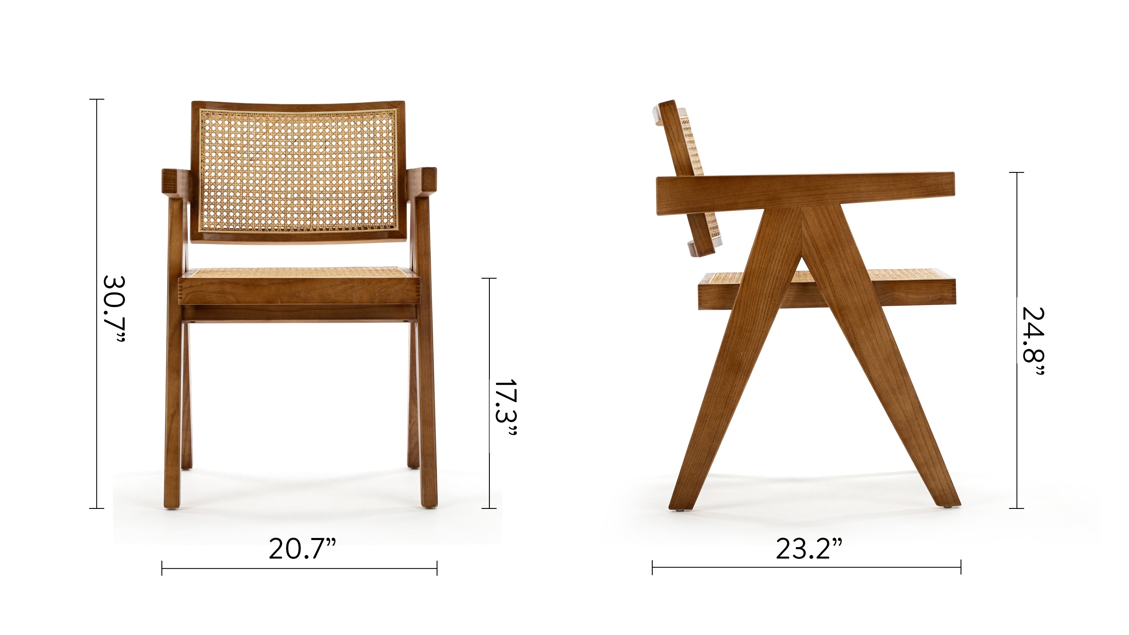 Chandigarh Rattan Armchair