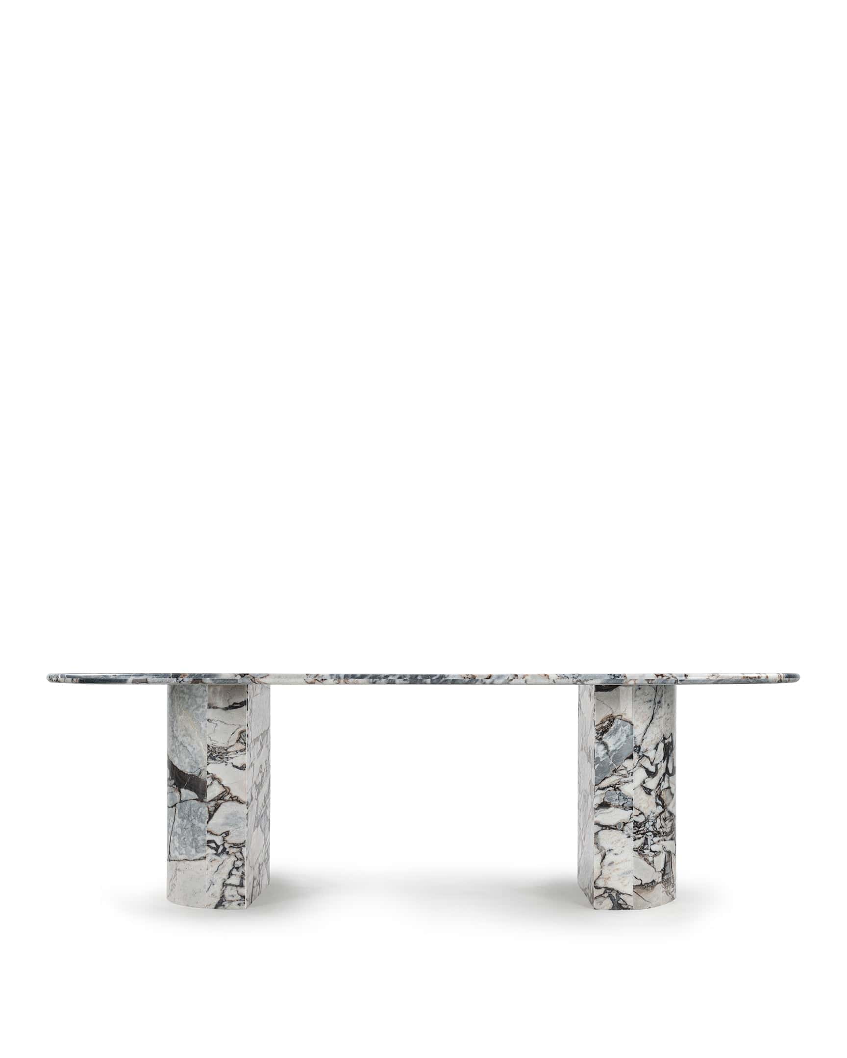 Dante Dining Table, 98in
