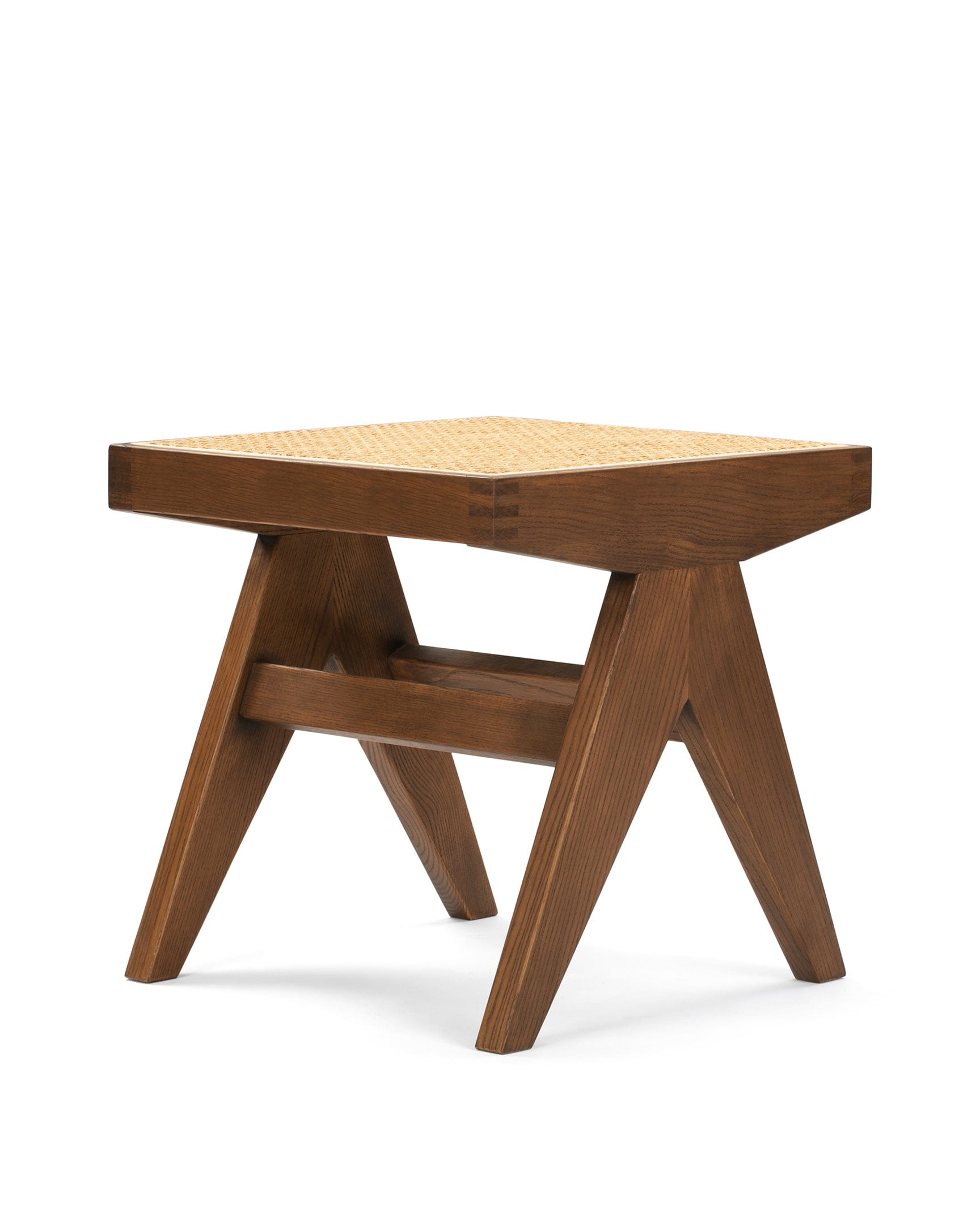 Chandigarh Rattan Stool | FINAL SALE