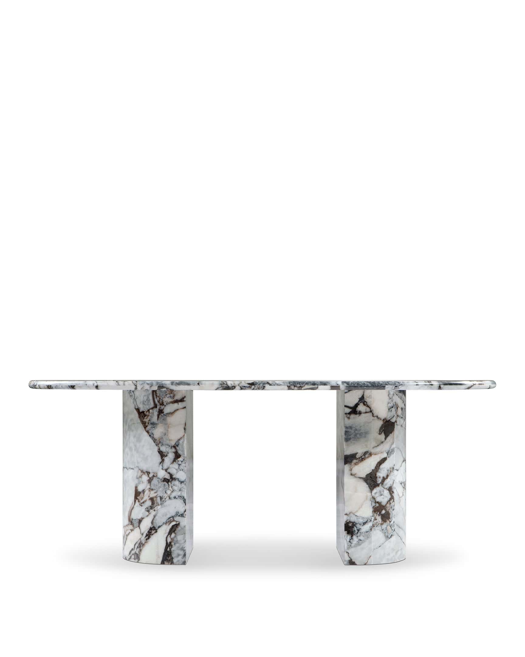 Dante Dining Table, 77in