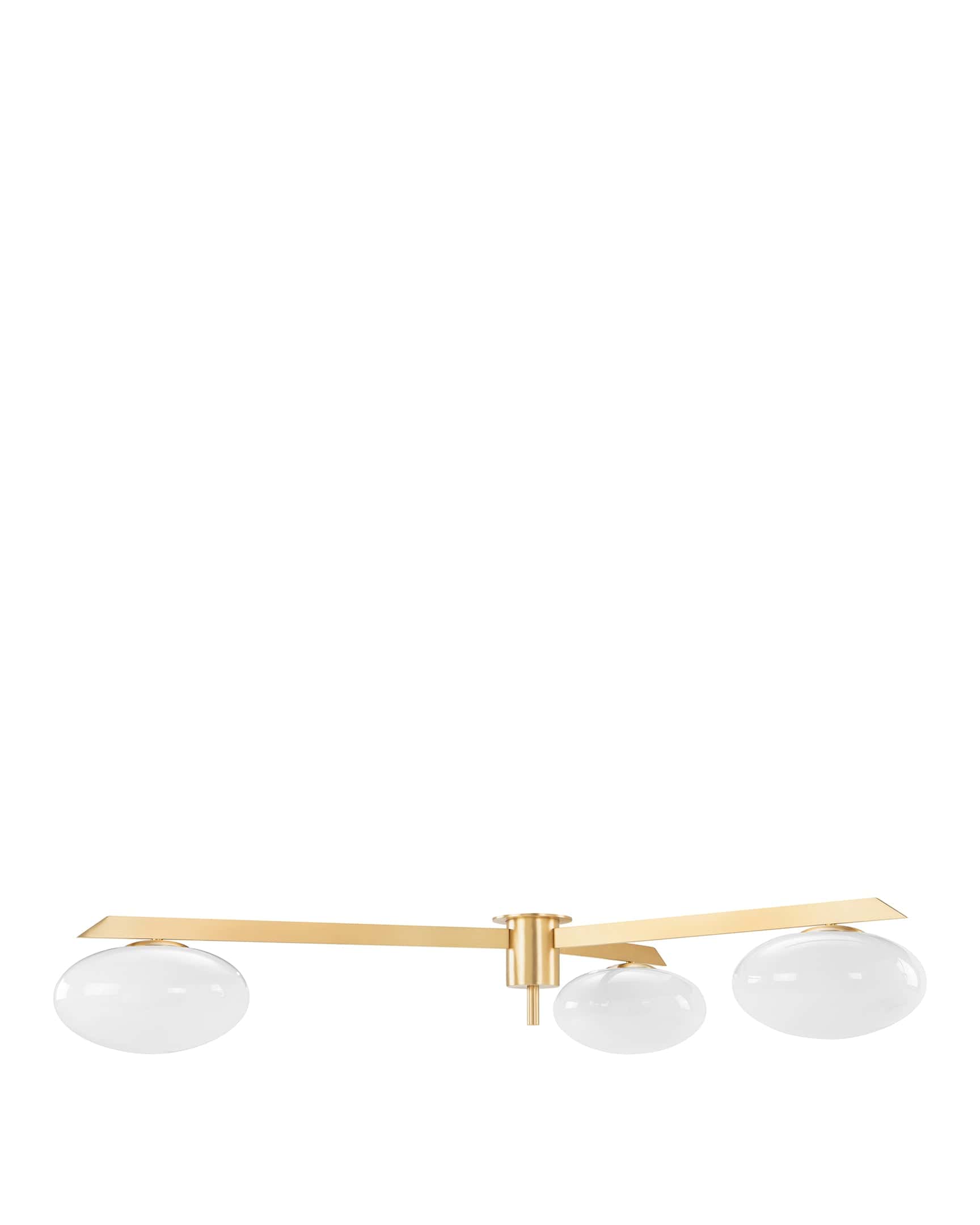 Angelo Lelli Three Arm Ceiling Lamp | FINAL SALE