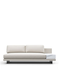 Alessio Outdoor Module, Armless Two Seater, Right | FINAL SALE