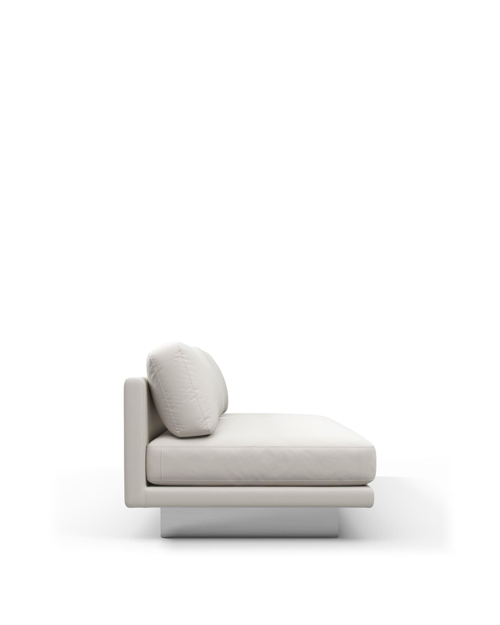 Alessio Outdoor Module, Armless Two Seater, Right | FINAL SALE