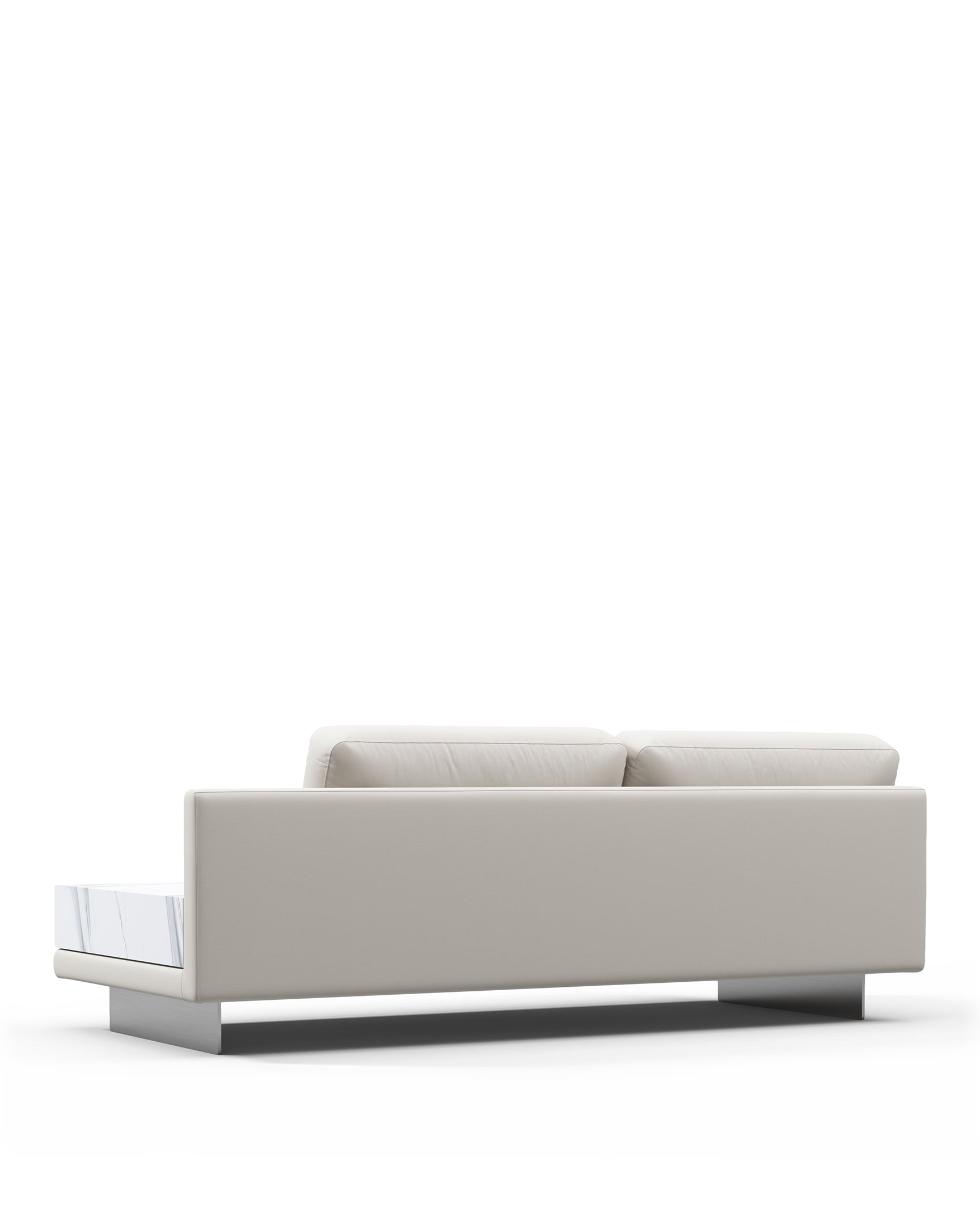 Alessio Outdoor Module, Armless Two Seater, Right | FINAL SALE