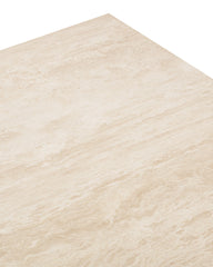 Enzo - Enzo Dining Table, Travertine, 98in | FINAL SALE