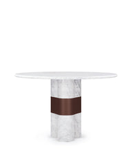 Firelli Round Dining Table, 47in | FINAL SALE