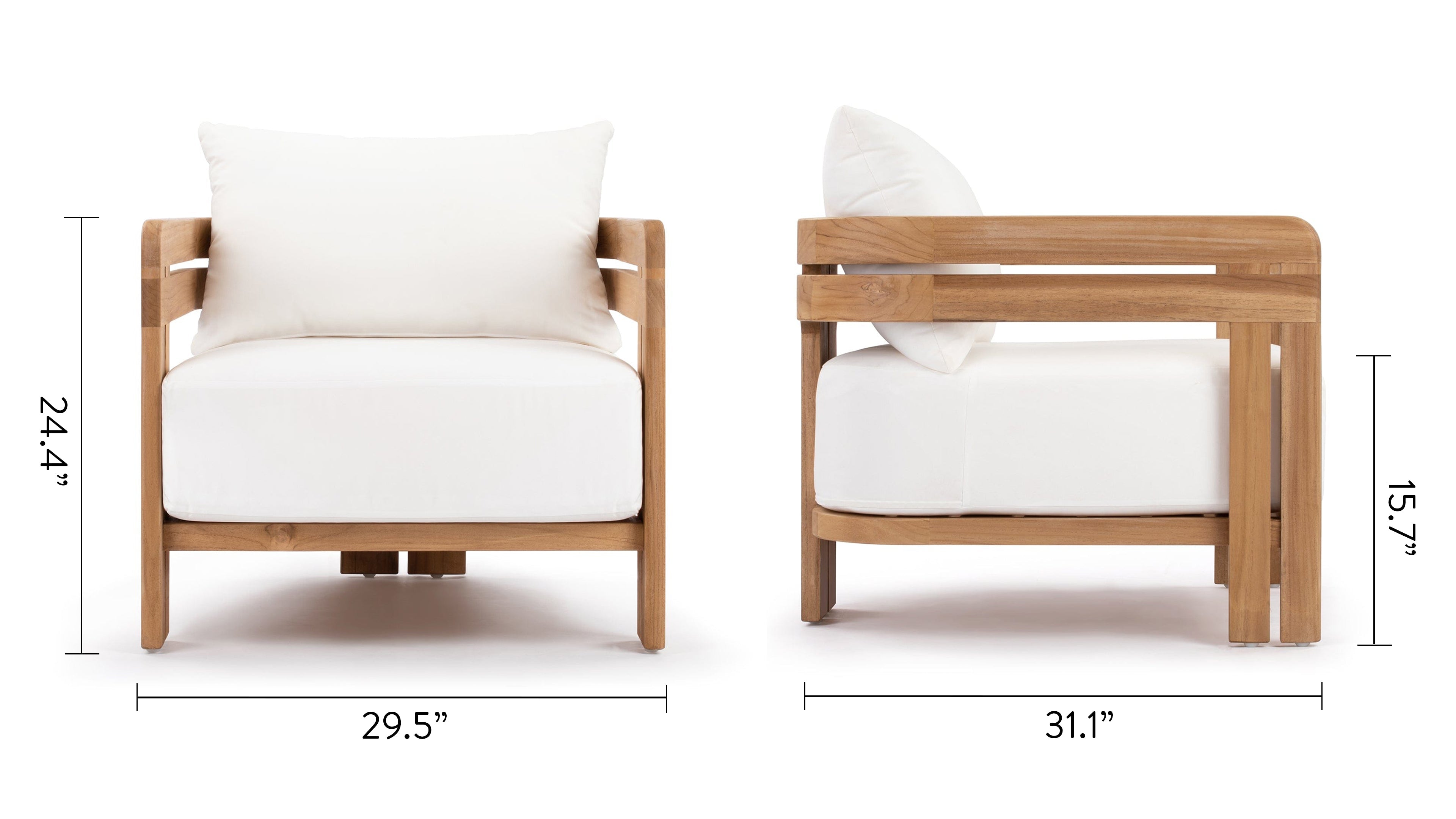 Lusso Outdoor Lounge Chair