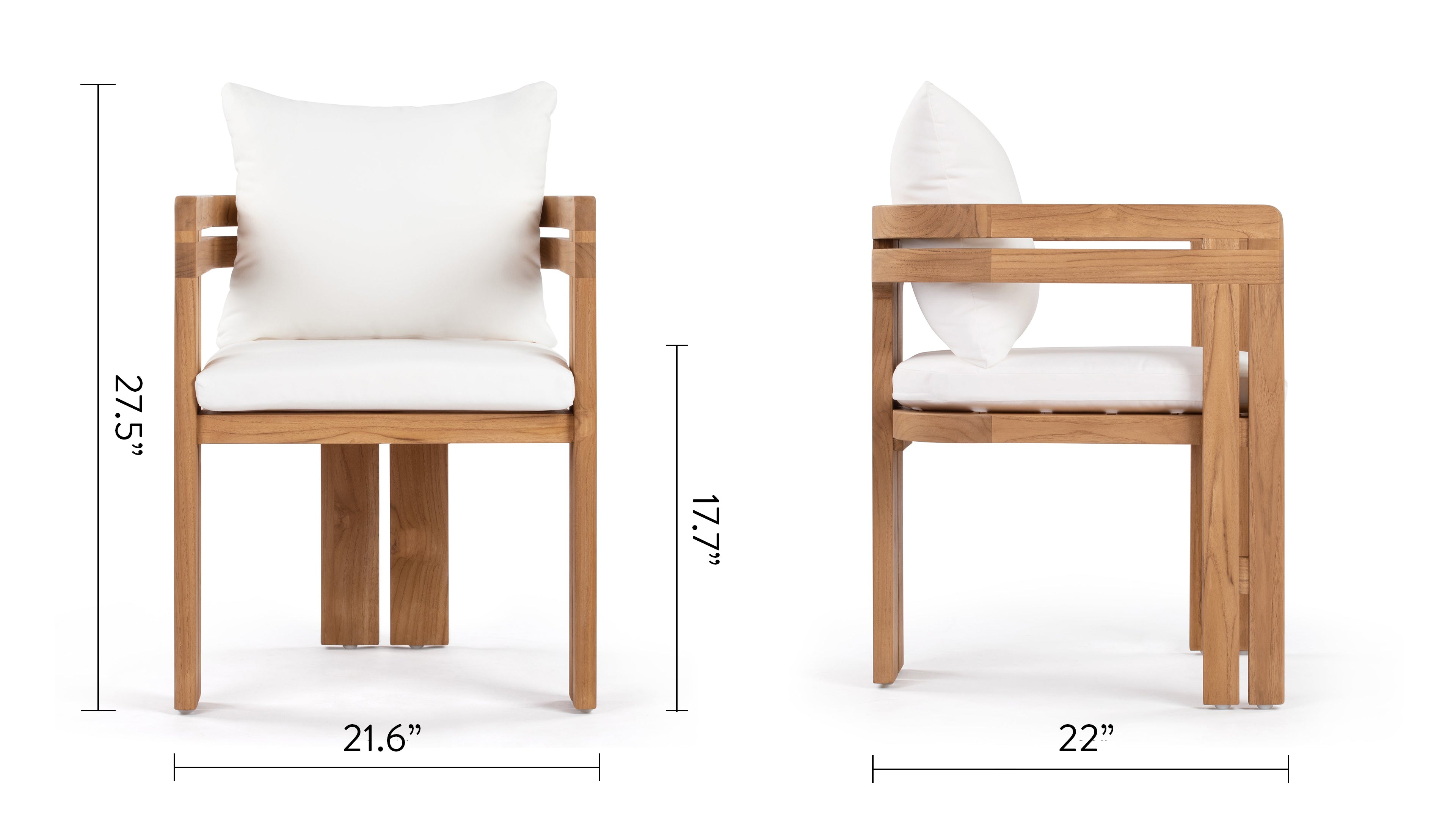 Lusso Outdoor Dining Chair
