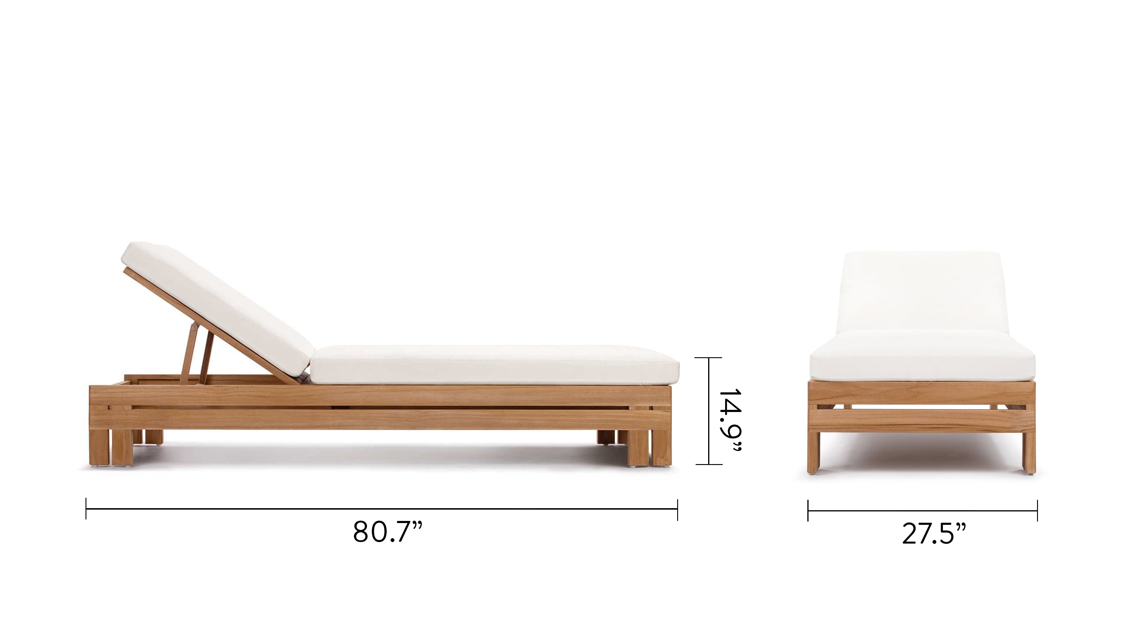 Lusso Outdoor Lounger