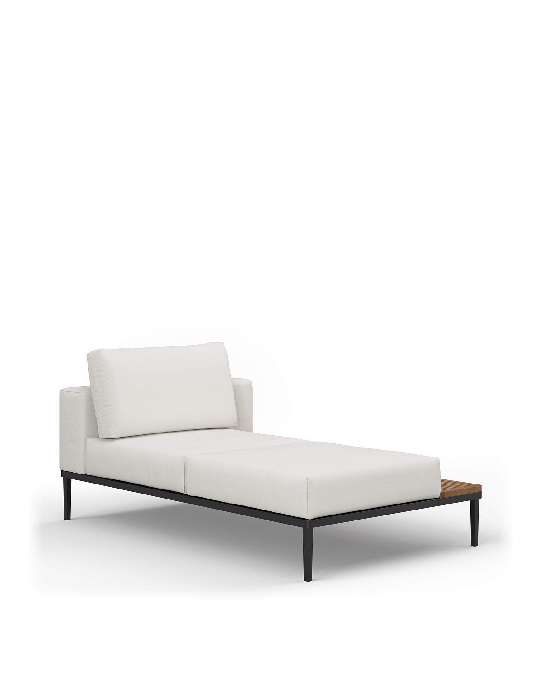Marcus Outdoor Chaise, Right | FINAL SALE