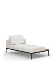 Marcus Outdoor Chaise, Right | FINAL SALE