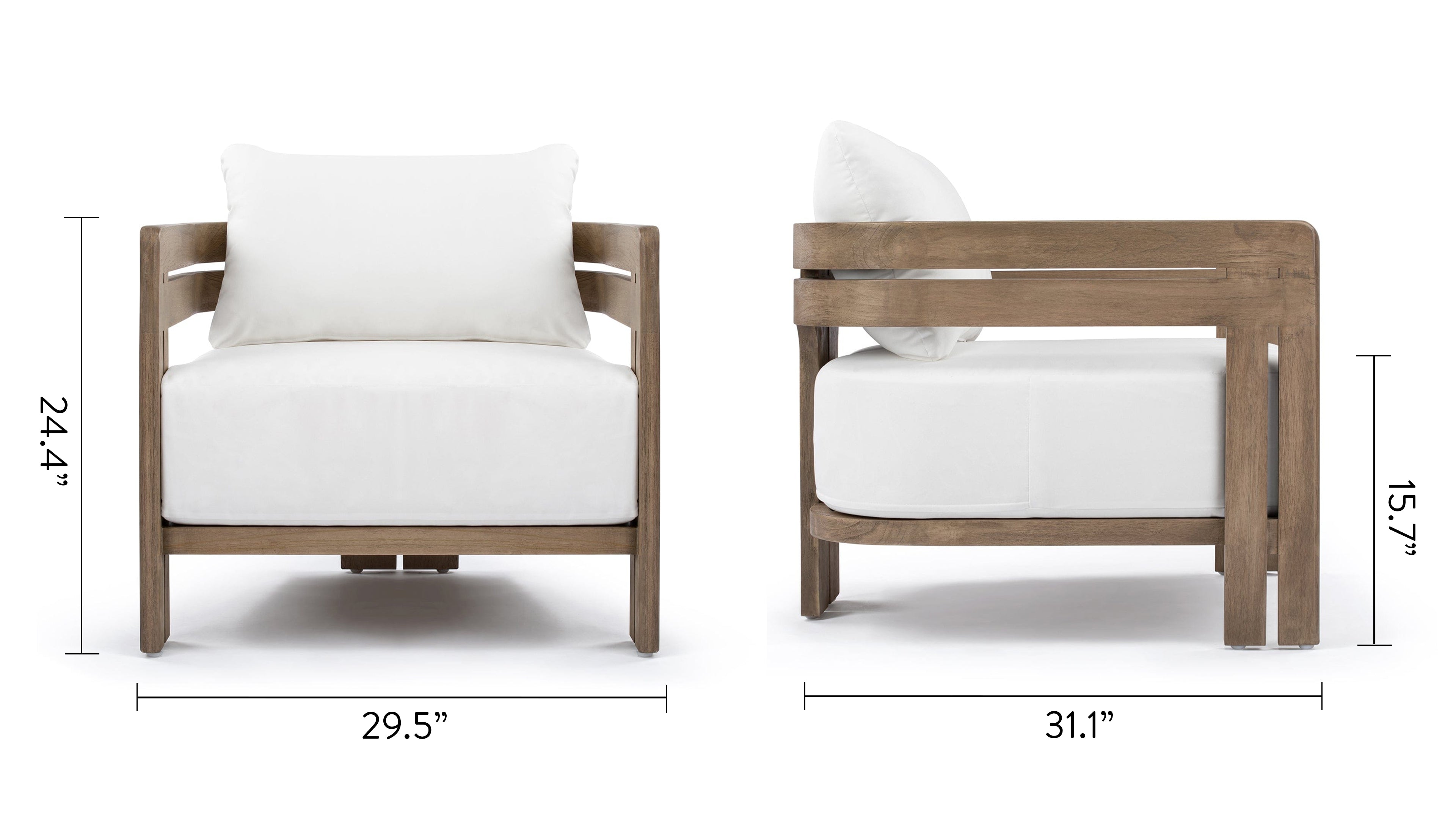 Lusso Outdoor Lounge Chair