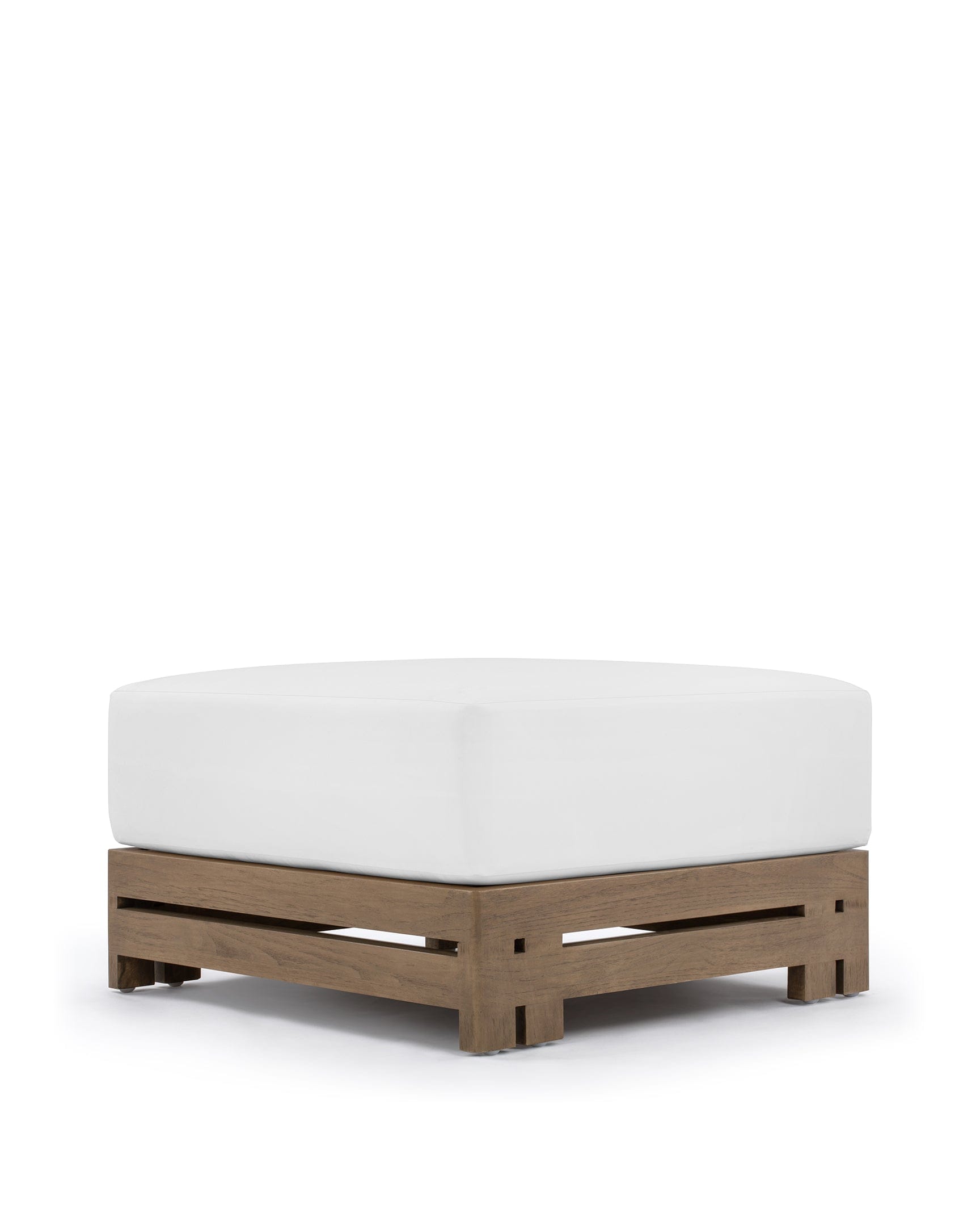 Lusso Outdoor Ottoman | FINAL SALE