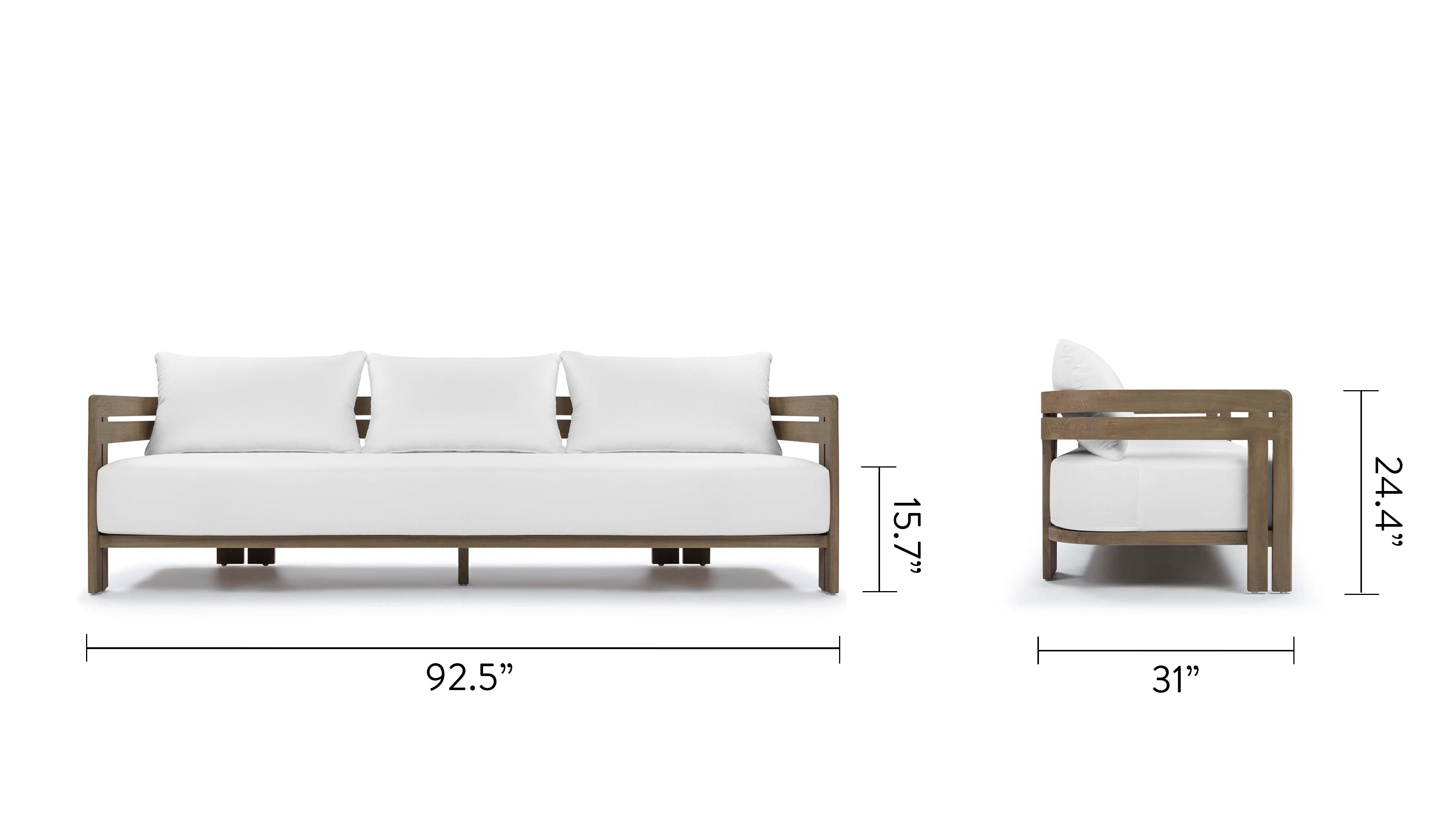 Lusso Outdoor Sofa