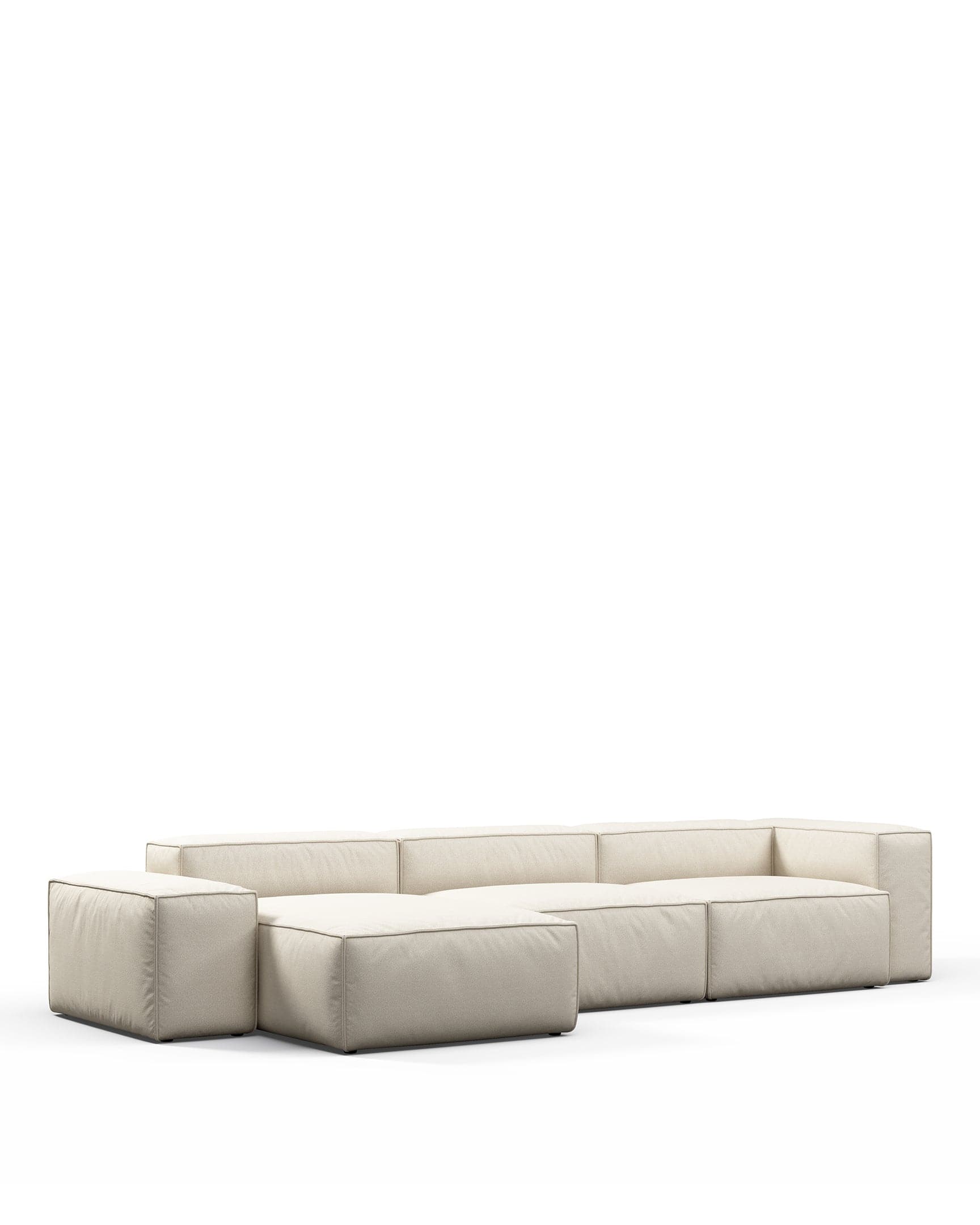 Andes Outdoor Sectional, Left Chaise | FINAL SALE