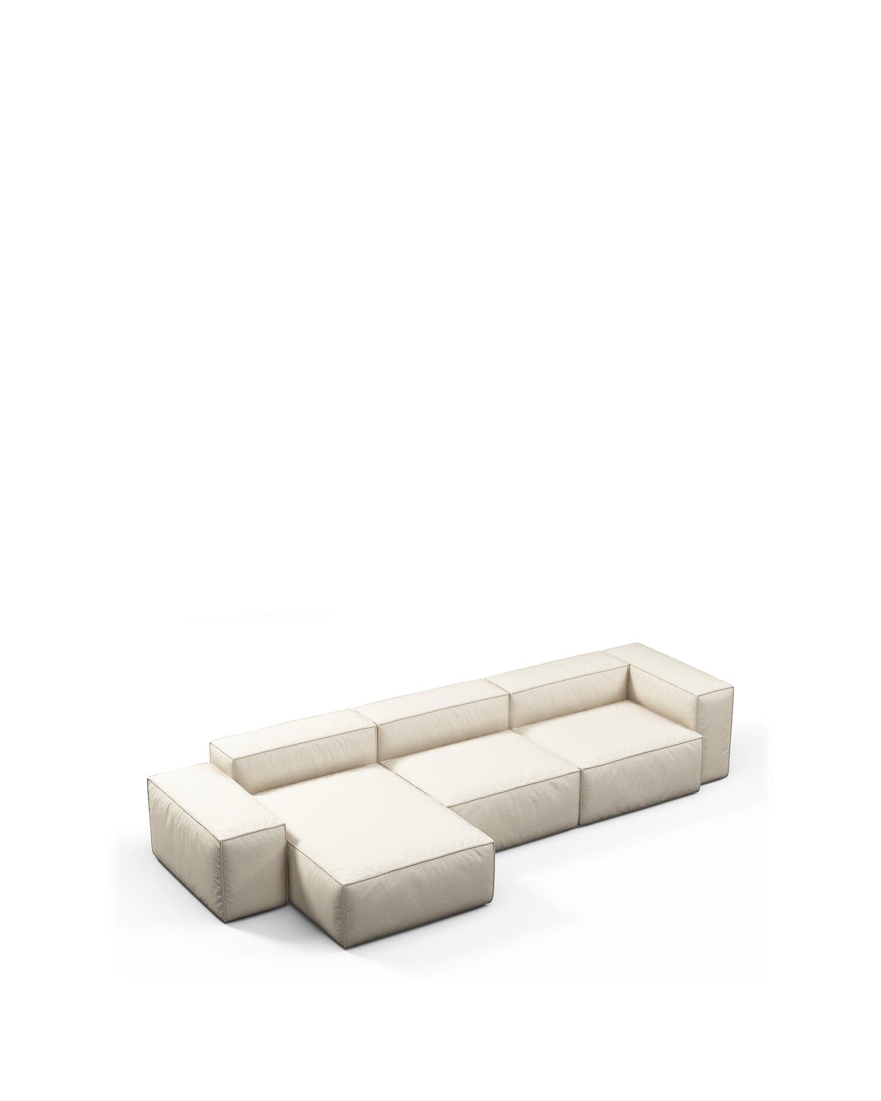 Andes Outdoor Sectional, Left Chaise | FINAL SALE