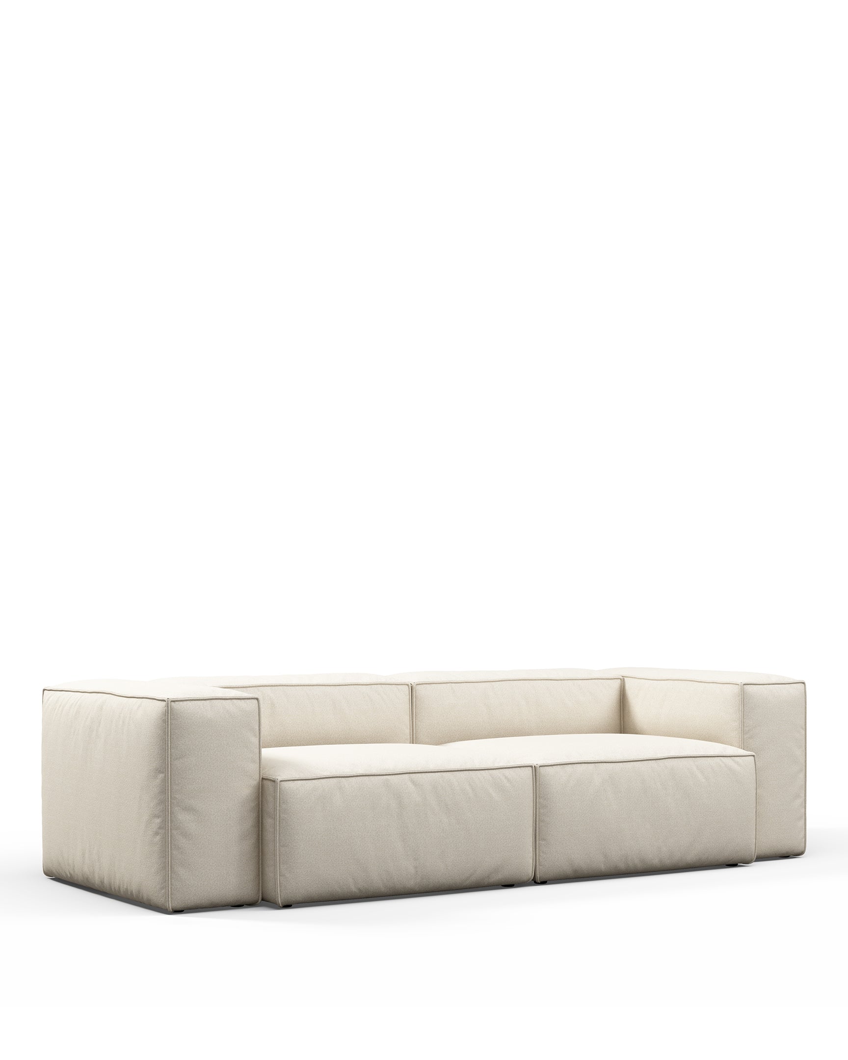 Andes Outdoor Sectional, Two Seater | FINAL SALE