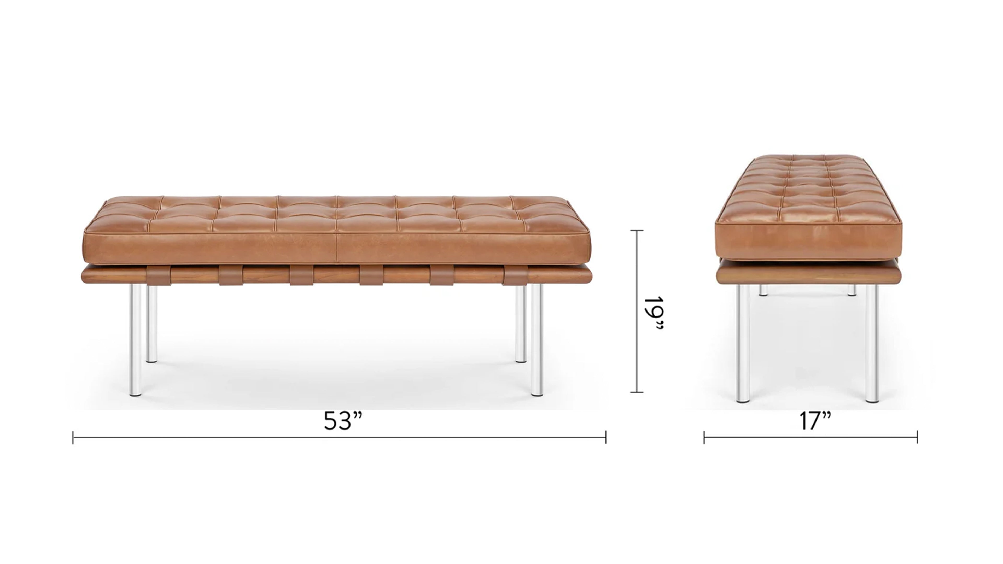Manhattan Two Seater Bench