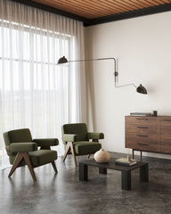 Chandigarh Upholstered Armchair