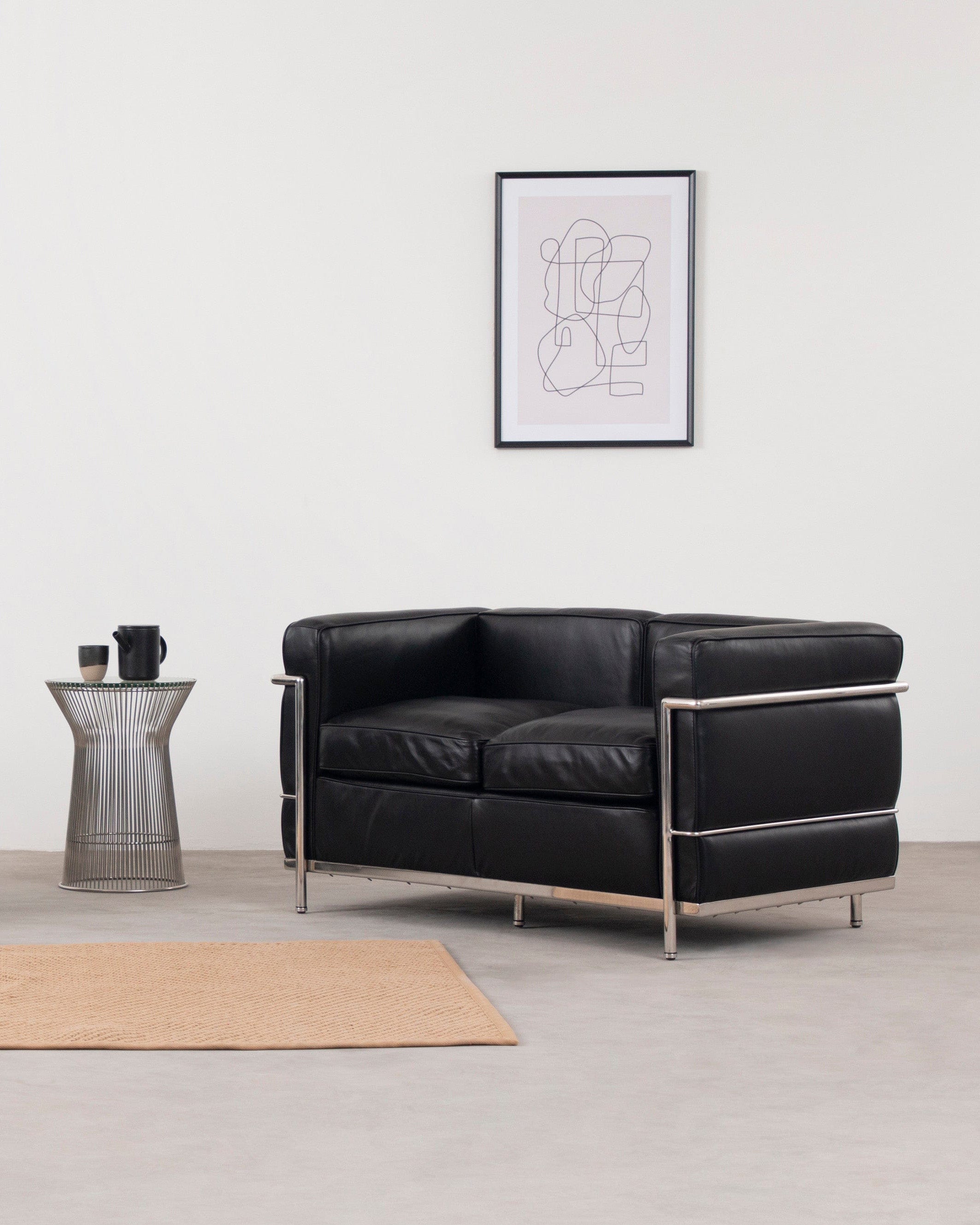 Corbusier Petit Modele Two Seater Sofa