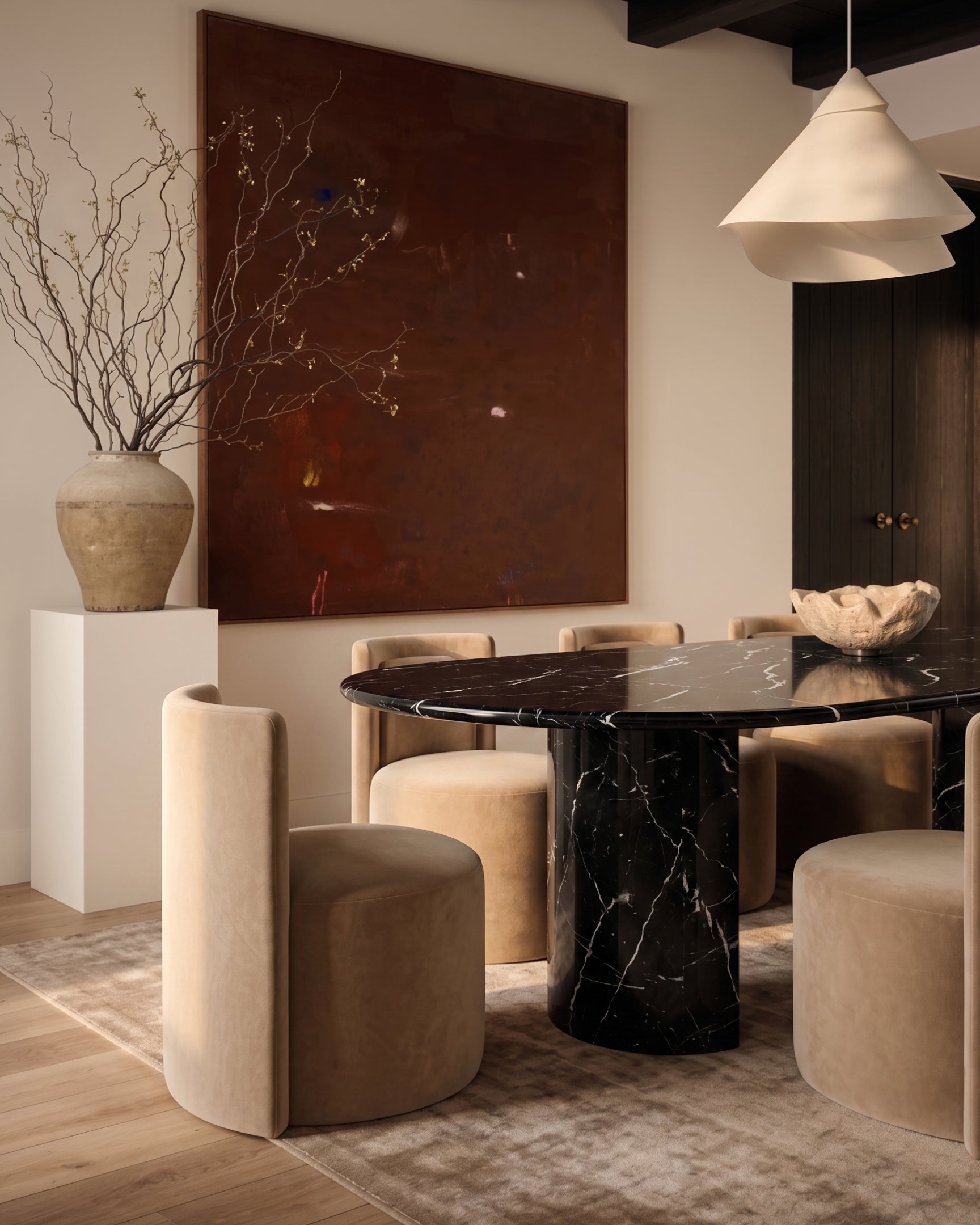 Dante Dining Table, 98"