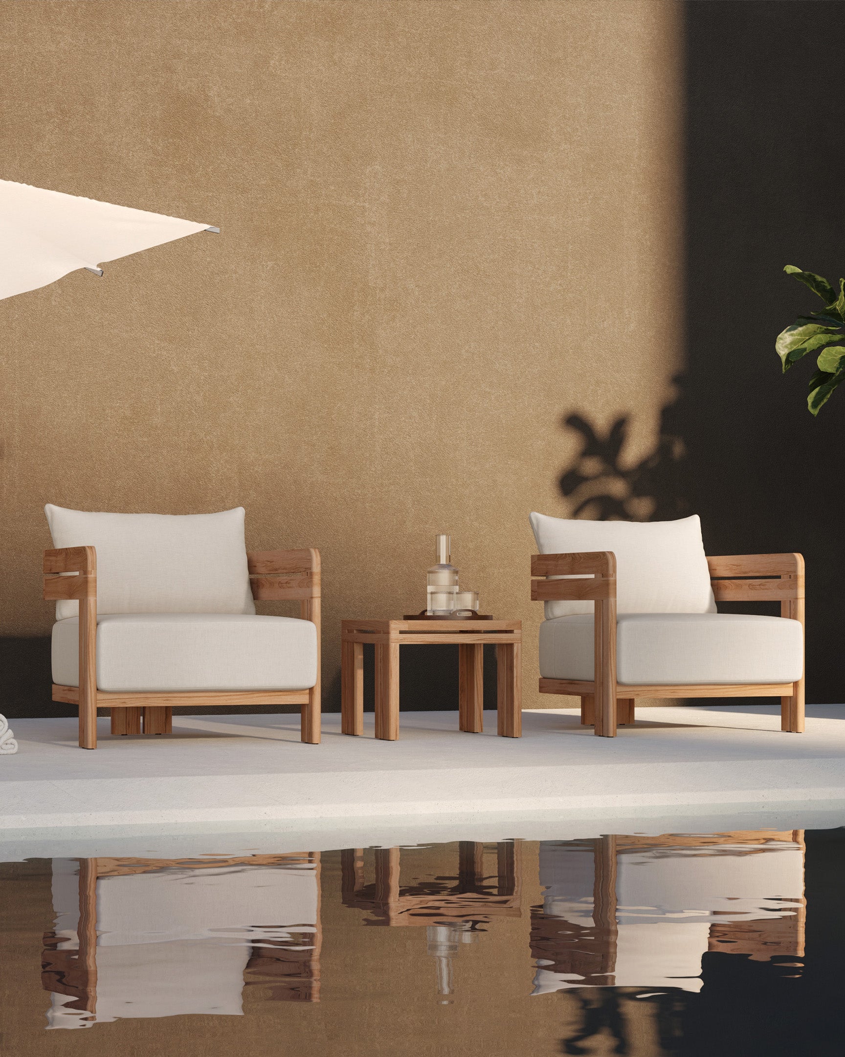 Lusso Outdoor Lounge Chair