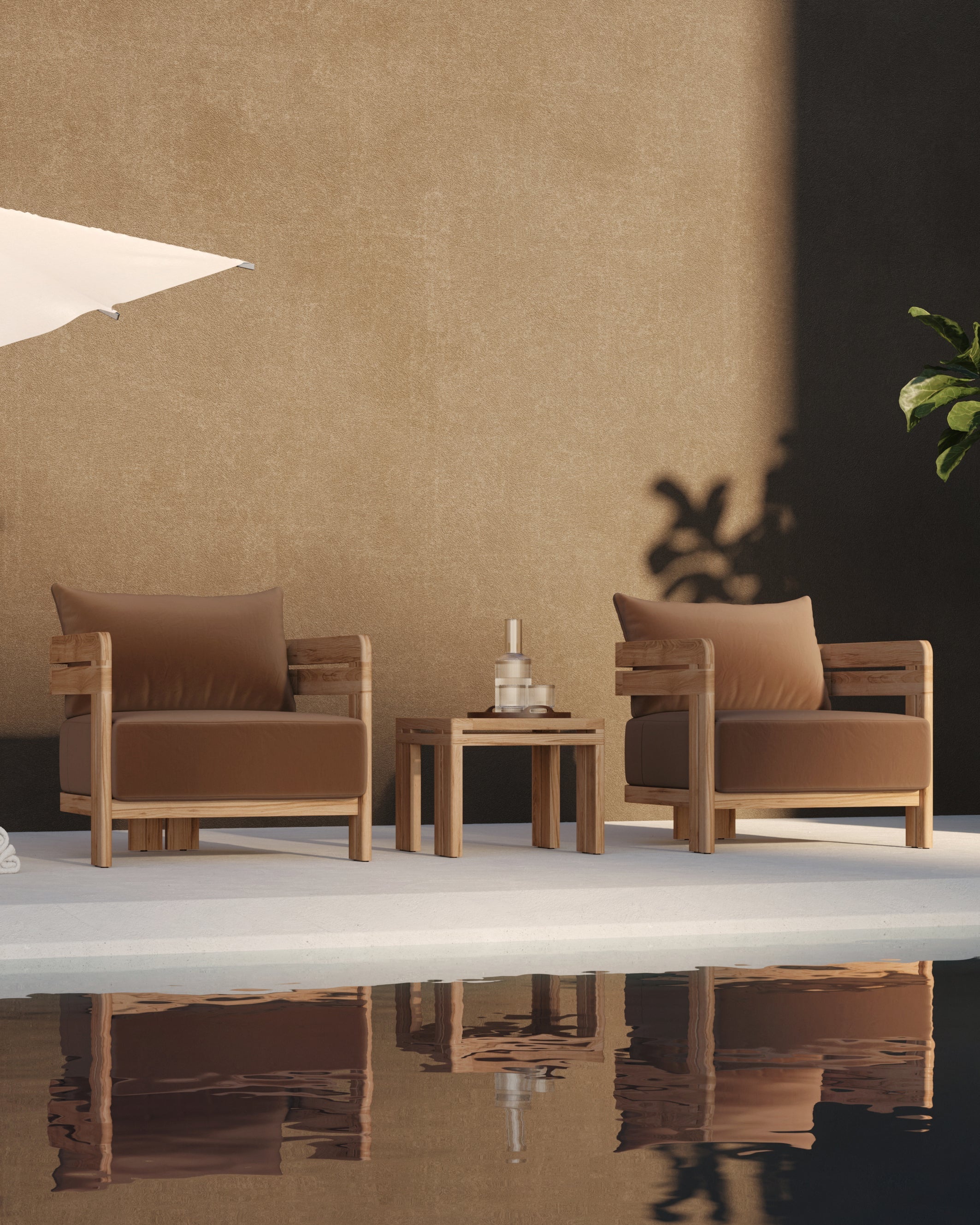 Lusso Outdoor Lounge Chair