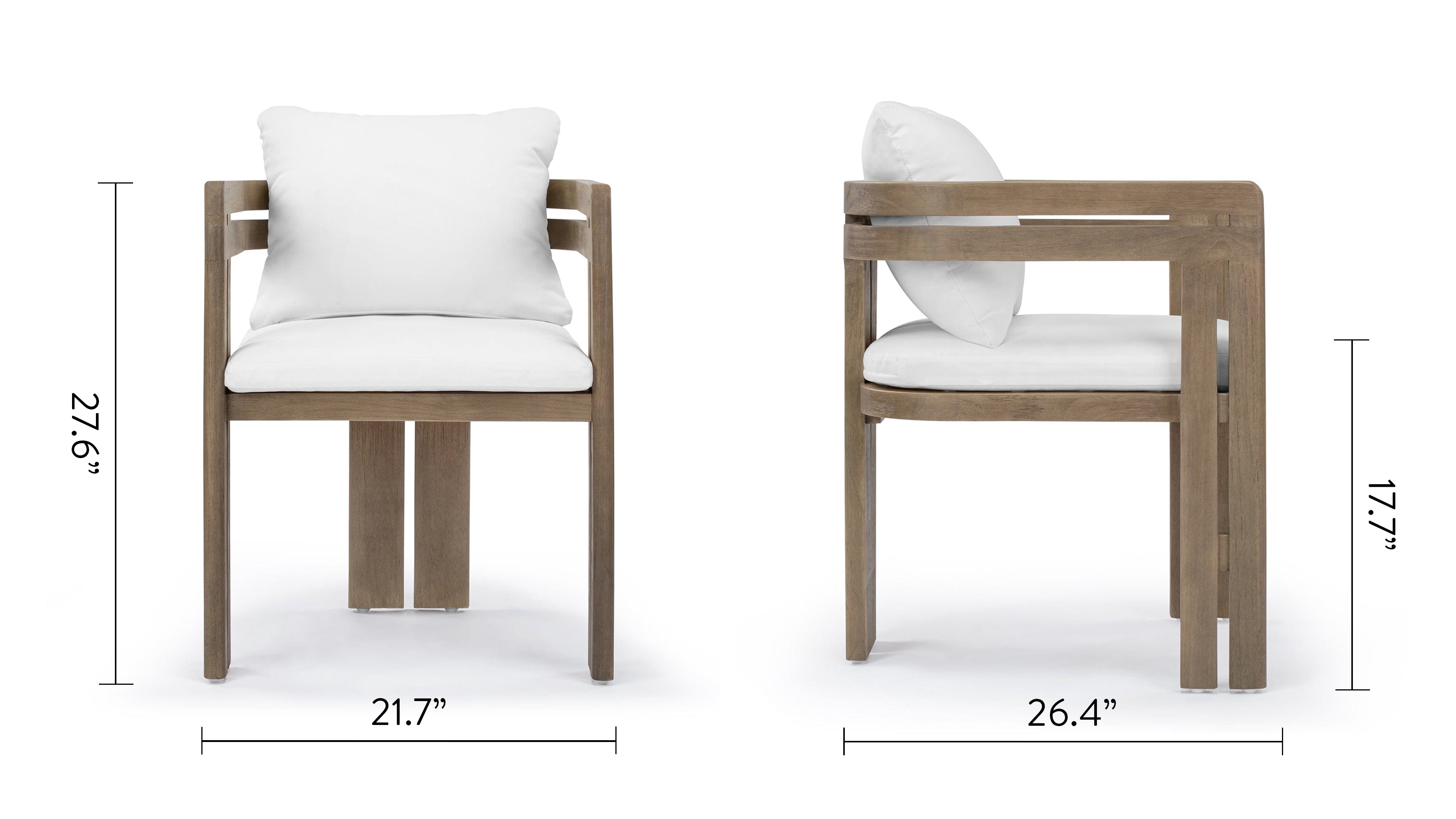 Lusso Outdoor Dining Chair
