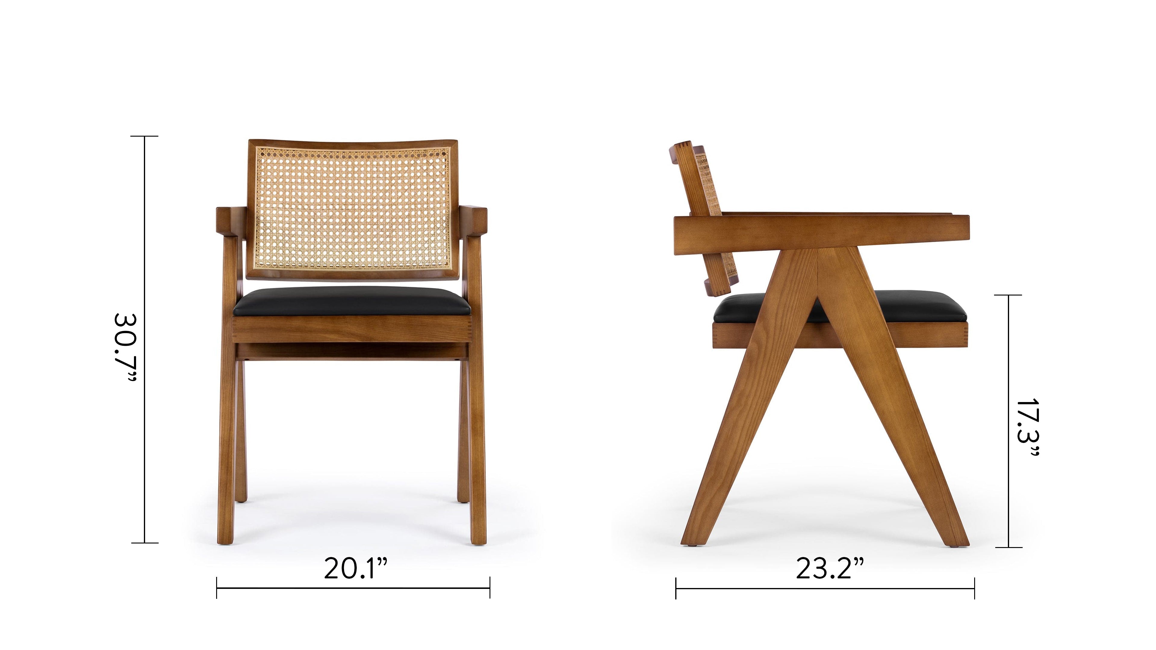 Chandigarh Rattan Armchair